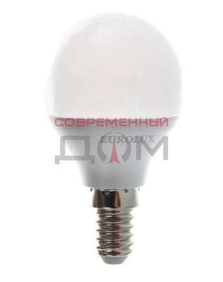 Лампа светодиодная Eurolux LL-E-G45-7W-230-4K-E14